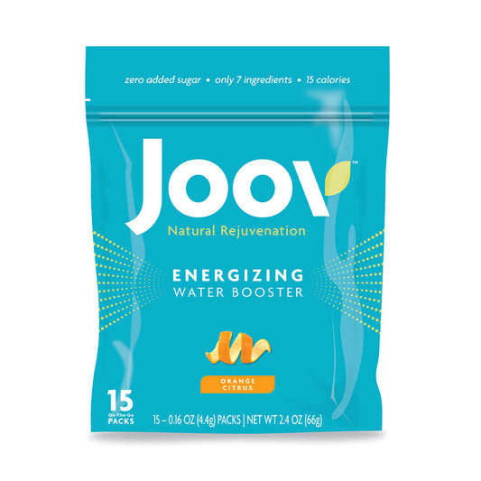 Joov Orange Citrus, 15 Count, Energizing Water Booster