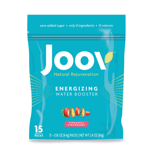 Joov Strawberry Pineapple, 15 Count, Energizing Water Booster